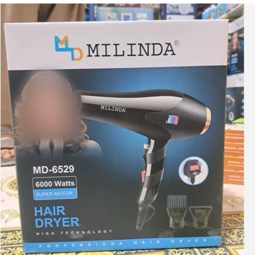 سشوار حرفه ای 6000 وات ملیندا مدل GW-6529